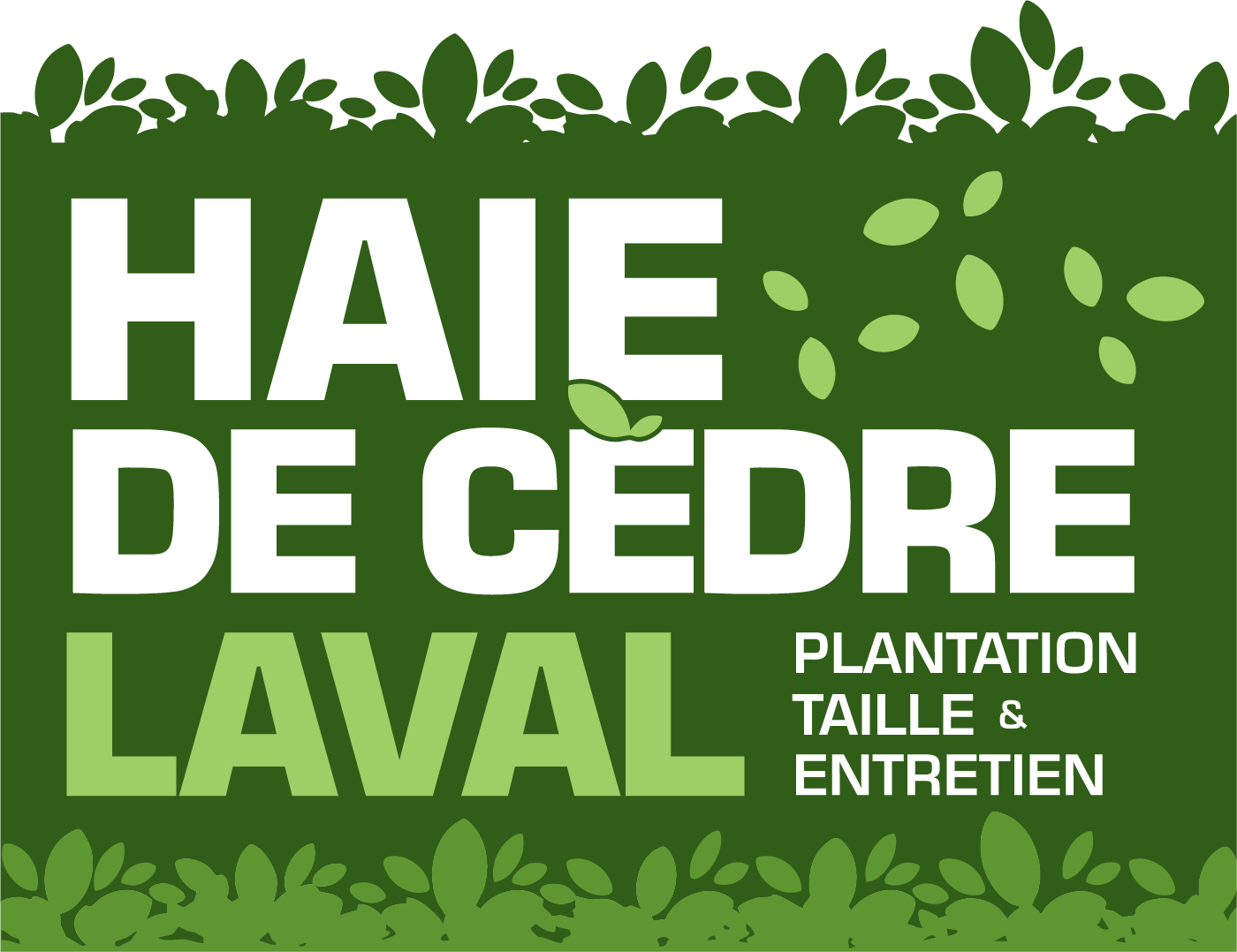 Haie de cedre laval logo