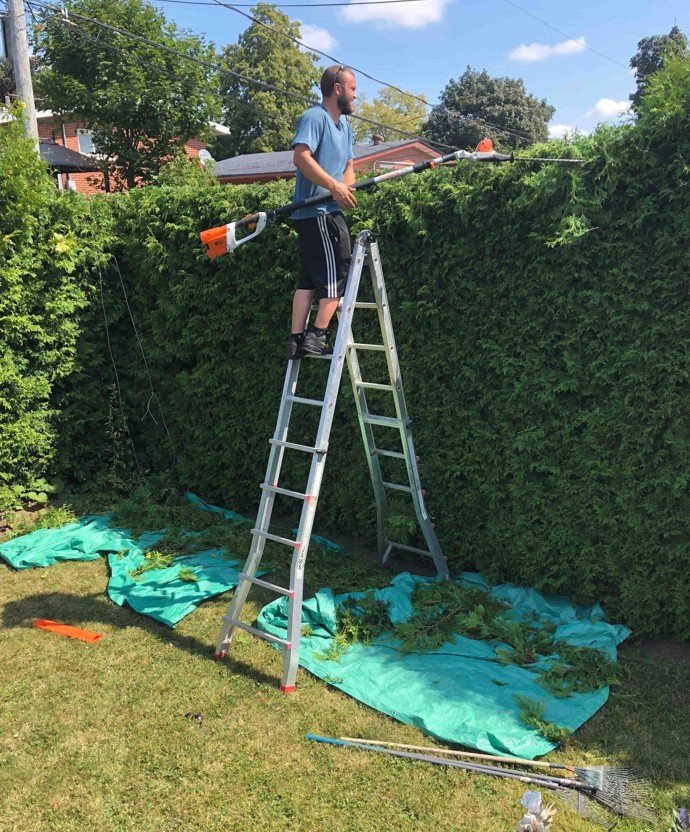 Taille de haie service residentiel